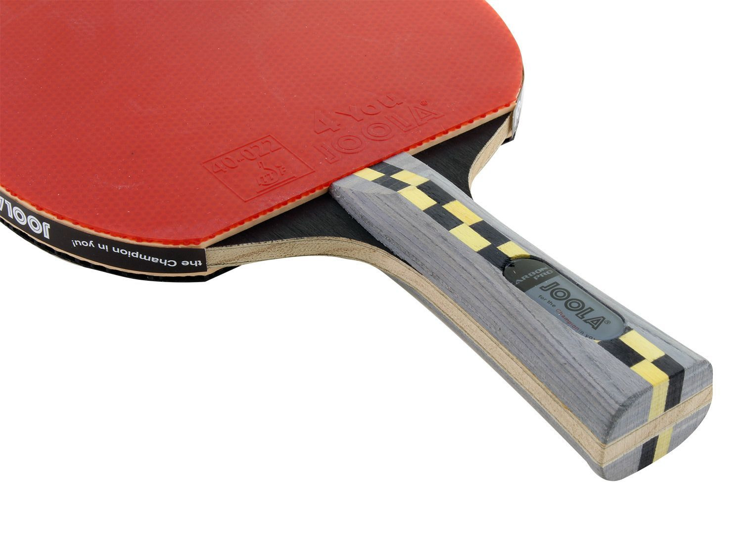 Raquette De Tennis De Table JOOLA Junior Pro - Pour Enfants - Manche Bleu/Rouge - Revêtement ITTF 1.8mm