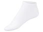 Weiße Socken, niedrig geschnitten