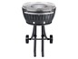 Schwarzer LotusGrill XXL Grill auf Rädern