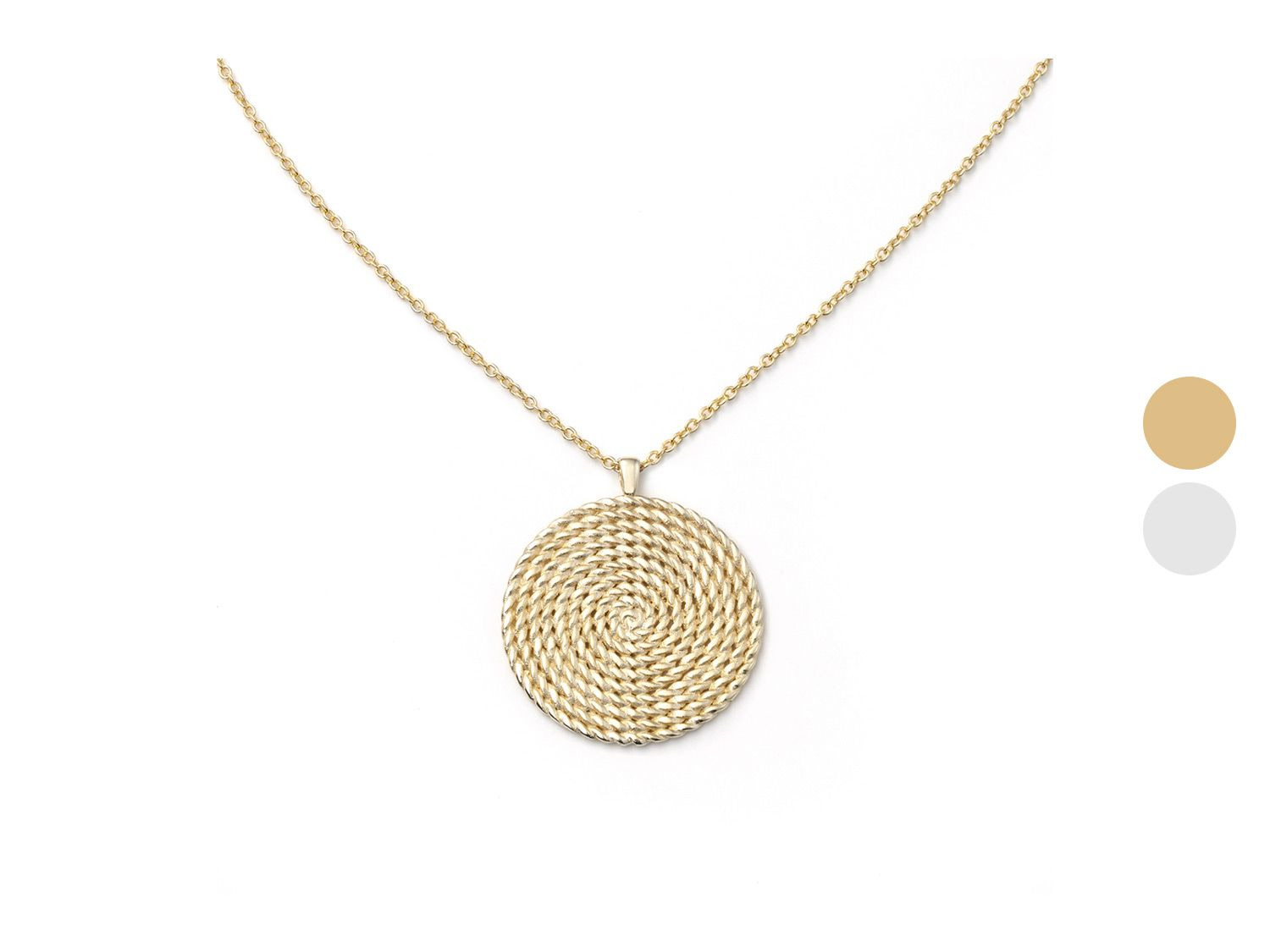 Gold oder Rosegold farbend matt Kette für Frauen Schmuckcollier für den besonderen Anlass Heideman Halskette Damen Gliederkette aus Edelstahl Silber 