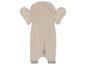 Ein beiger Elefanten-Schlafsack für Babys.