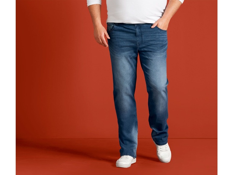 Gehe zu Vollbildansicht: LIVERGY® Jeans Herren, YKK-Reißverschluss, 5-Pocket-Style, hoher Baumwollanteil, elastisch - Bild 4