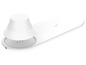 Eine weiße Xiaomi drahtlose Ladestation mit integrierter Lampe.