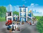 LEGO City Polizeistation mit Polizeiauto, Hubschrauber und Gefängnis.