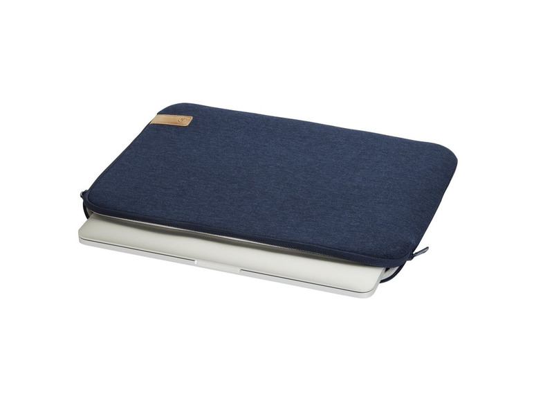 Gehe zu Vollbildansicht: Hama Notebook-Sleeve Jersey, bis 30 cm (11,6), Blau - Bild 3