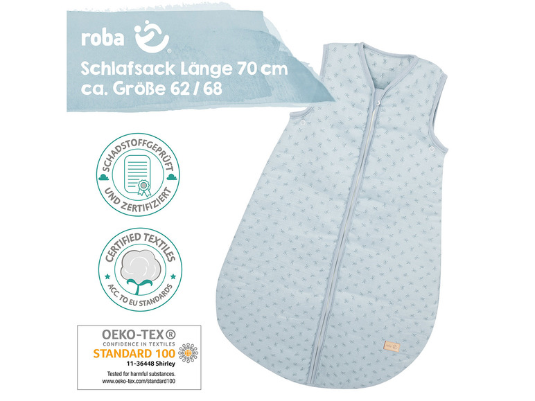 Gehe zu Vollbildansicht: roba Organic Schlafsack »Lil Planet«, in drei Größen - Bild 36