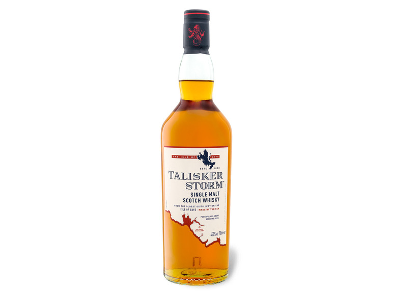 Gehe zu Vollbildansicht: Talisker Storm Single Malt Scotch Whisky mit Geschenkbox 45,8% Vol - Bild 2