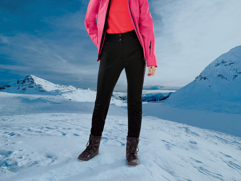 Gehe zu Vollbildansicht: crivit Damen Softshellhose Ski, winddicht - Bild 4