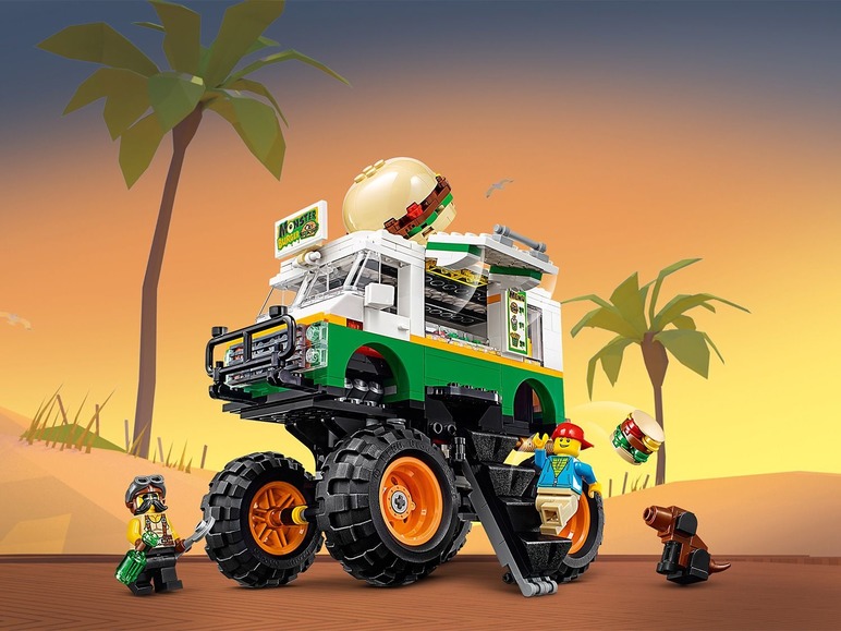Gehe zu Vollbildansicht: LEGO® Creator 31104 »Burger-Monster-Truck« - Bild 6