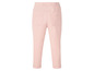 Rosa Caprihose mit Taschen.