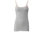 Graues Tanktop mit Spitze und Stillöffnungen