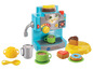 Vtech Spielzeug Kaffeemaschine mit Tassen, Kuchen und Donut.