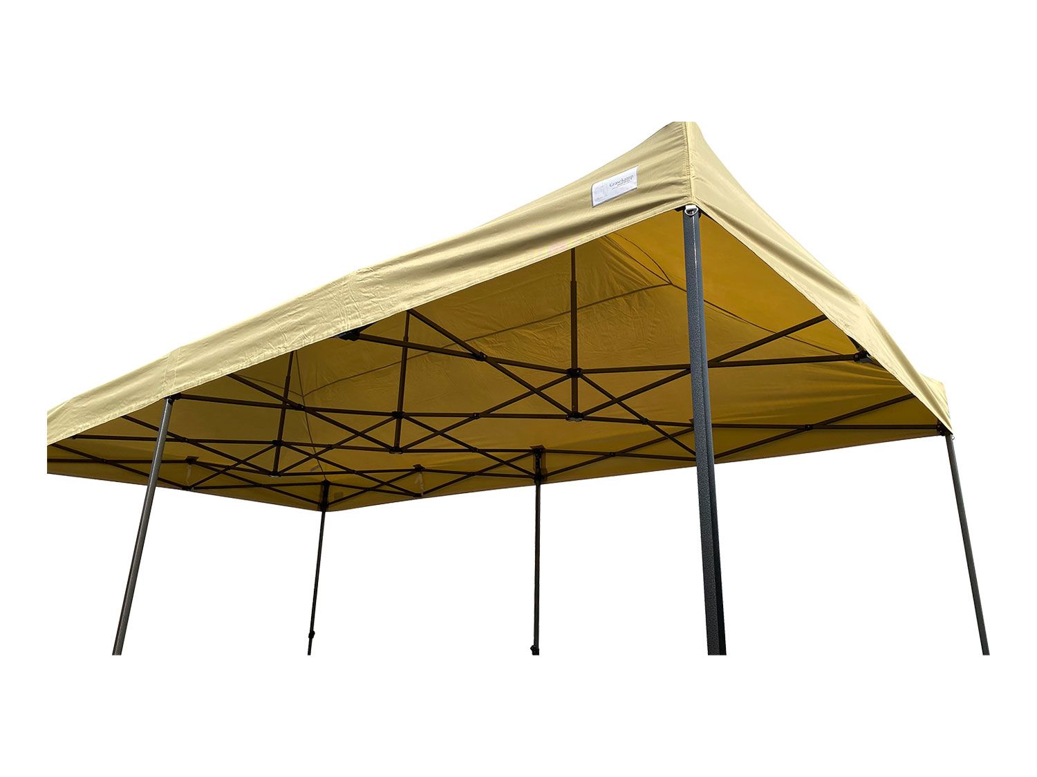 GRASEKAMP Faltpavillon Premium Line (3x6m, Beige) – Bild 3 von 4