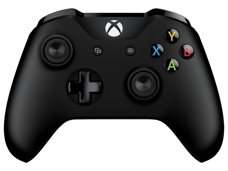 Gehe zu Vollbildansicht: Microsoft Xbox Wireless Controller, mit 2 AA-Batterien, Klinkenstecker - Bild 1