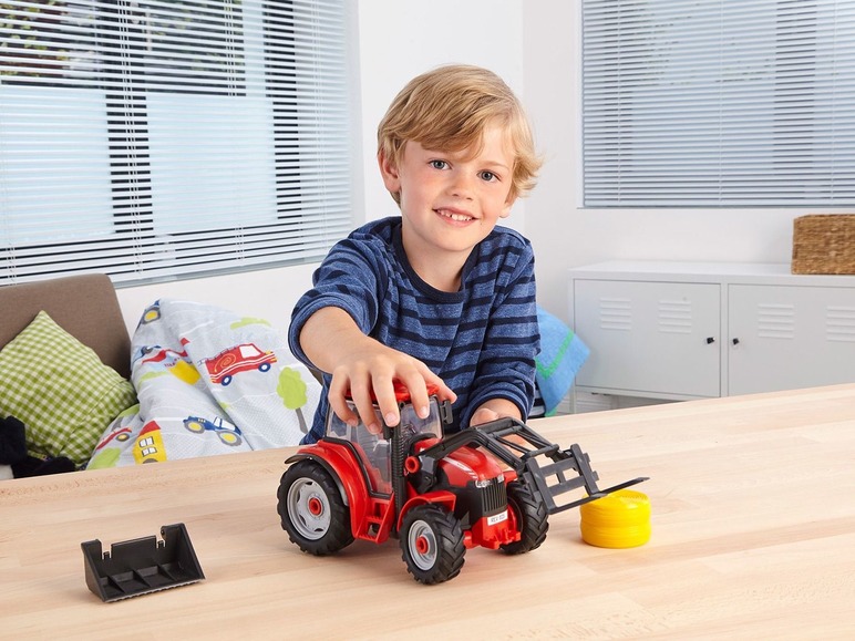 Gehe zu Vollbildansicht: Revell Junior Kit Modellbausatz Traktor, Maßstab 1:20, mit Lader und Figur, ab 4 Jahren - Bild 6