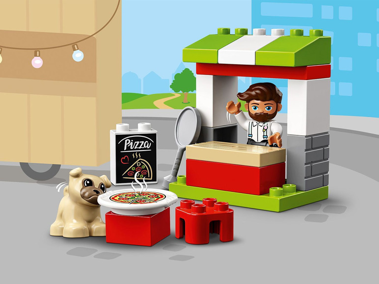 Gehe zu Vollbildansicht: LEGO® DUPLO® 10927 »Pizza-Stand« - Bild 4