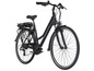 Ein schwarzes E-Bike der Marke ADORE.