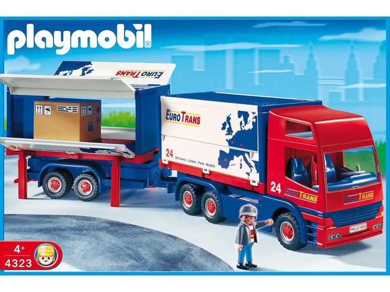 Gehe zu Vollbildansicht: Playmobil LKW Truck - Bild 2