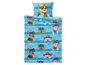 Bettwäsche mit Paw Patrol Motiv, mit Chase, Marshall und Skye.