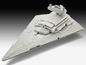 Modell des Star Wars Imperial Star Destroyer Raumschiffs.