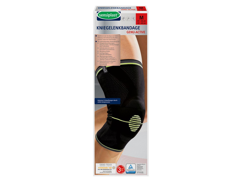 Gehe zu Vollbildansicht: SENSIPLAST® Strumpfbandage, für Knie, mit ringförmiger Pelotte - Bild 5