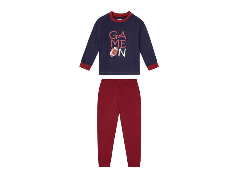 Gehe zu Vollbildansicht: LUPILU® Kleinkinder Jungen Pyjama, mit Print - Bild 21