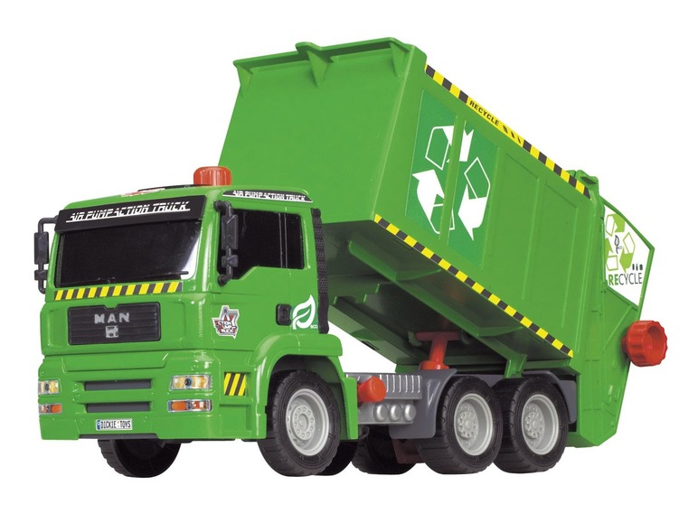 Gehe zu Vollbildansicht: DICKIE Spielzeug-LKW Air Pump Garbage Truck - Bild 2