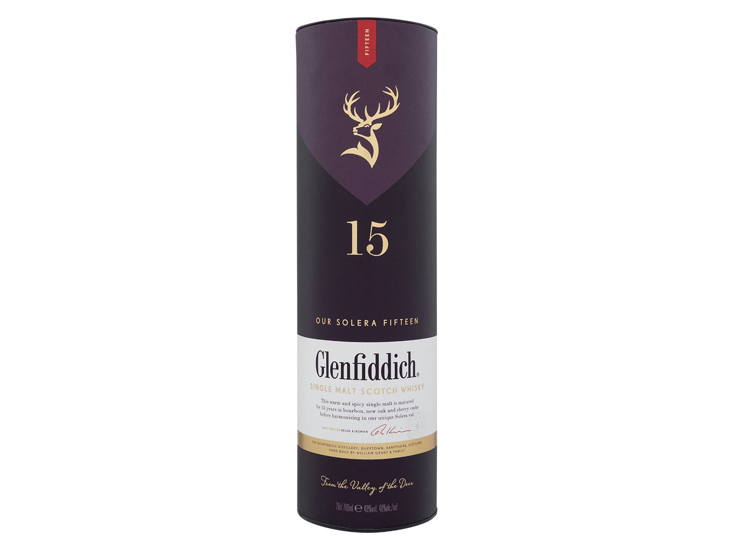 Thumbnail - Glenfiddich Solera Reserve Speyside Single Malt Scotch Whisky 15 Jahre mit Geschenkbox 40% Vol