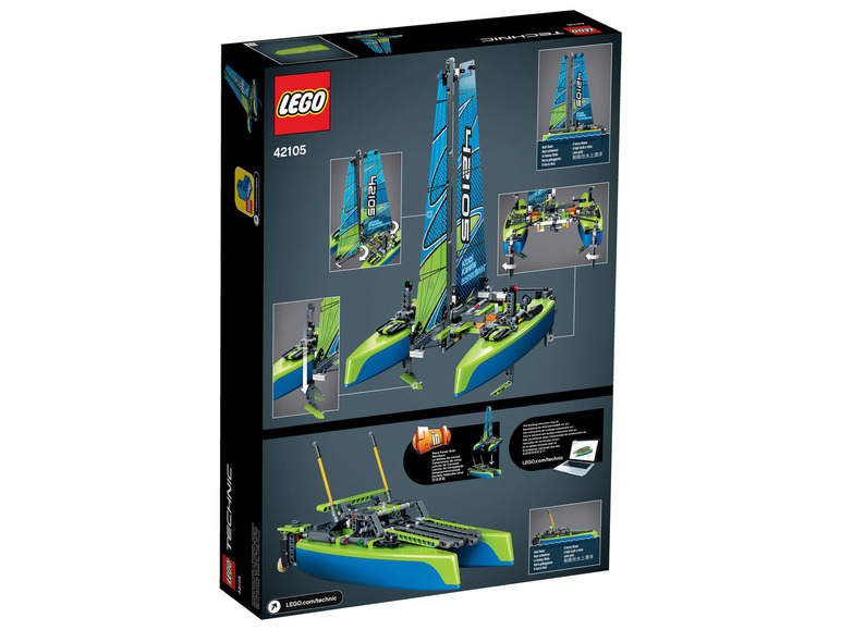 Gehe zu Vollbildansicht: LEGO® Technic 42105 »Katamaran« - Bild 2