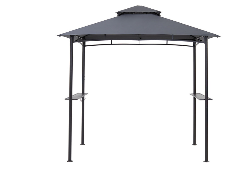 Gehe zu Vollbildansicht: Grasekamp BBQ Grillpavillon, mit einem Doppel Dach System - Bild 23