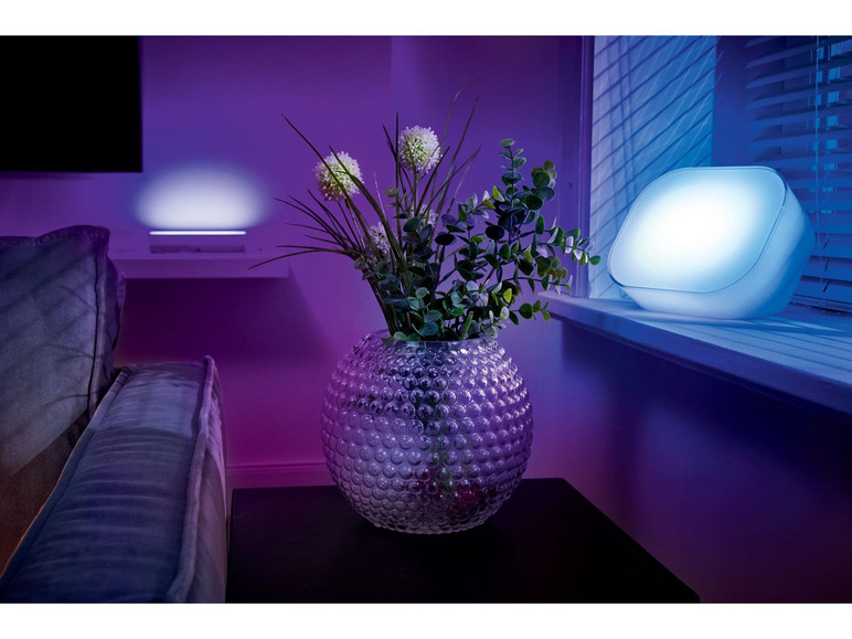 Gehe zu Vollbildansicht: LIVARNO LUX® Stimmungsleuchte mit Akku und Lichtfarbensteuerung, RGB LED, »Zigbee Smart Home« - Bild 4