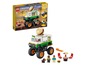 Lego Creator 3-in-1-Set mit Monstertruck und Burgerstand.
