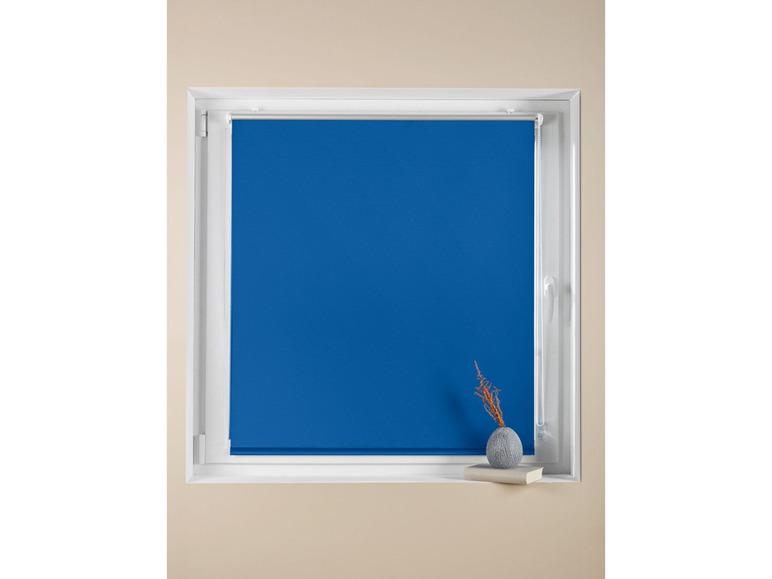 Gehe zu Vollbildansicht: Thermo-Rollo, für Fenster, mit lichtreflektierender Rückseite, Seitenzug, Montageschiene - Bild 10