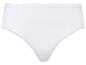 Weiße Damen-Unterhose mit Spitze
