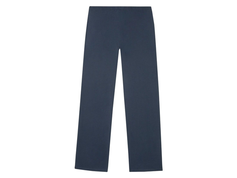 Dunkelblaue Damenhose.