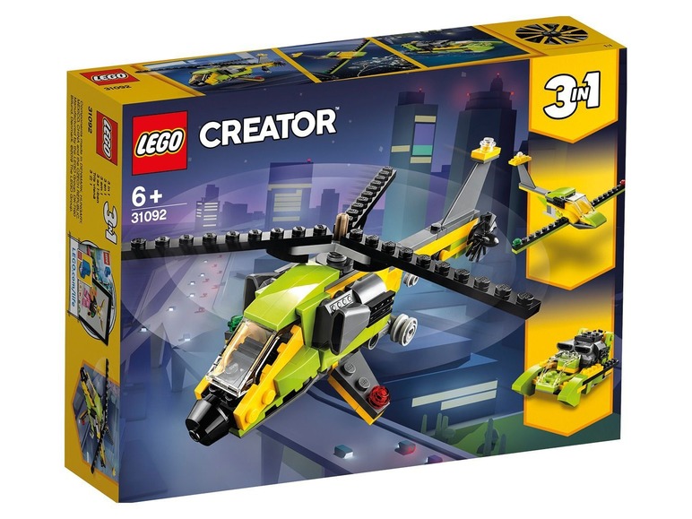 Gehe zu Vollbildansicht: LEGO® Creator 31092 Hubschrauber-Abenteuer - Bild 1
