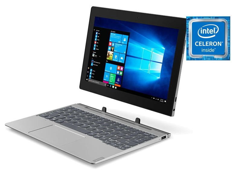 Gehe zu Vollbildansicht: Lenovo Convertible Laptop »IdeaPad D330-10IGM«, 10,1 Zoll, 4 GB, N4000 Prozessor - Bild 1