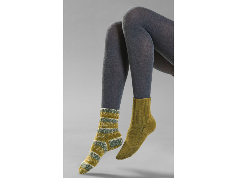 Gehe zu Vollbildansicht: CRELANDO® Stretch Socks, mit Jacquardmuster - Bild 12