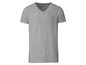 Ein graues V-Neck-T-Shirt von Livergy.