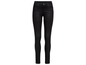 Schwarze Skinny Jeans mit Glitzer.