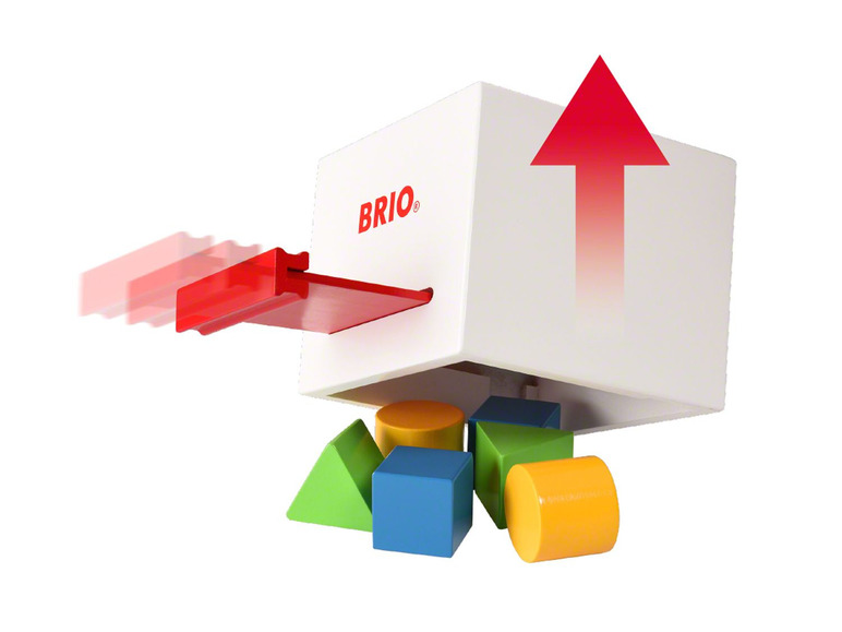 Gehe zu Vollbildansicht: BRIO 30250 »Sortierbox weiß«, 7-teilig, mit 6 Holzbausteinen, ab 1 Jahr - Bild 3