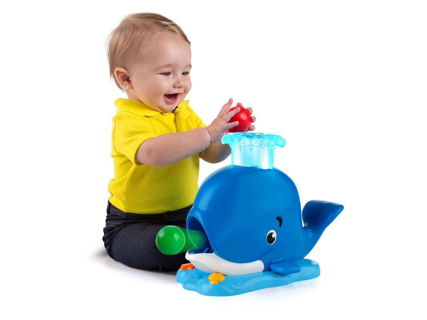 Bright Starts™ Bright Starts Ballspielzeug »Silly Spout Whale Popper™« BQ9358