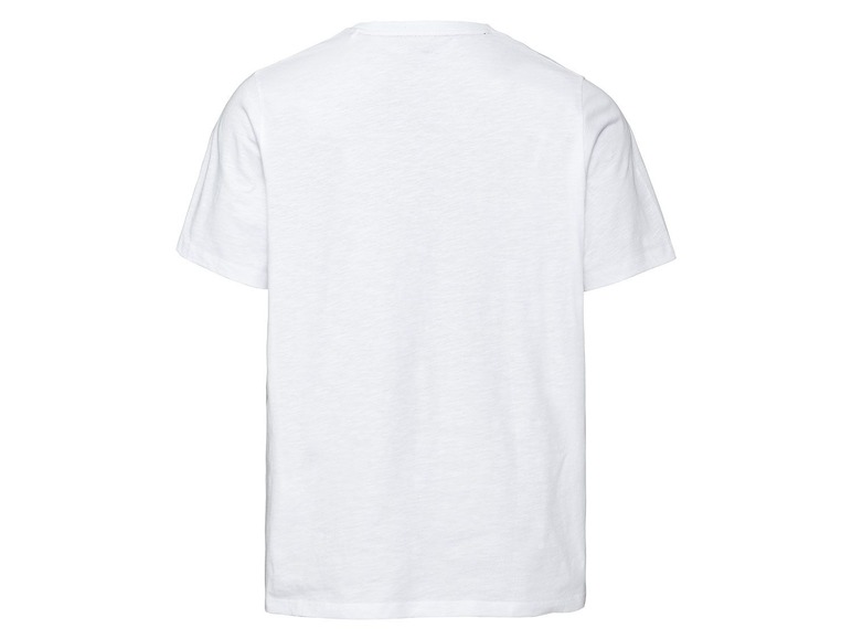 Gehe zu Vollbildansicht: LIVERGY® T-Shirt Herren, mit Rundhalsausschnitt, Tragekomfort durch reine Baumwolle - Bild 3