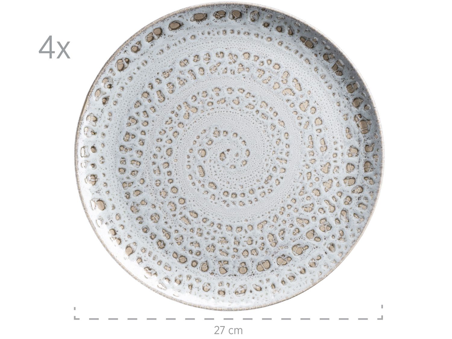 Thumbnail - MÄSER Serie Spicy Market, 16-teiliges Kombiservice aus Keramik (Blau)