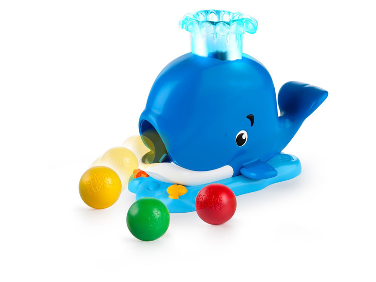 Gehe zu Vollbildansicht: Bright Starts™ Bright Starts Ballspielzeug »Silly Spout Whale Popper™« - Bild 1