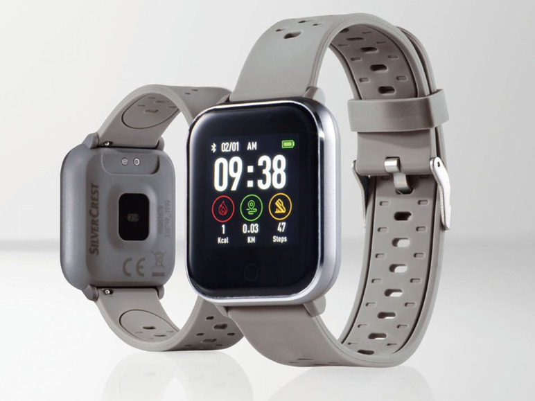 Gehe zu Vollbildansicht: SILVERCREST® Smartwatch Fitness, mit Multi-Sport-Modi, optischer Sensor, 2 Stunden Ladezeit - Bild 11