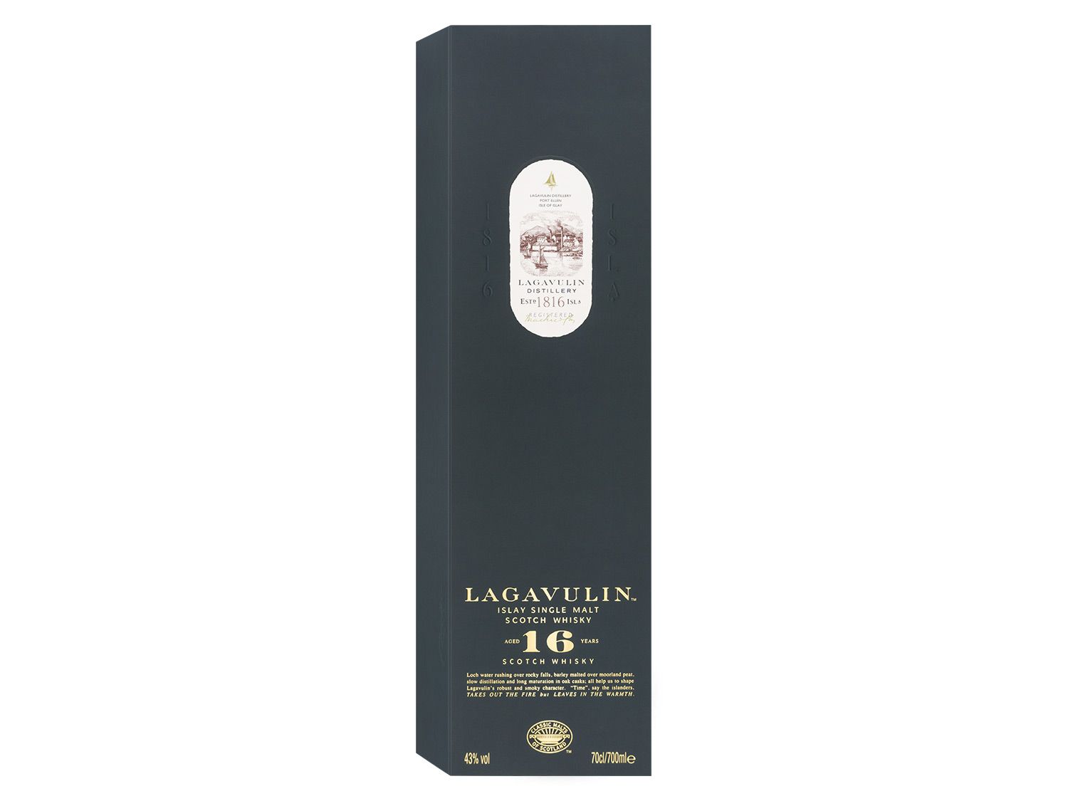 Thumbnail - Lagavulin Islay Single Malt Scotch Whisky 16 Jahre mit Geschenkbox 43% Vol