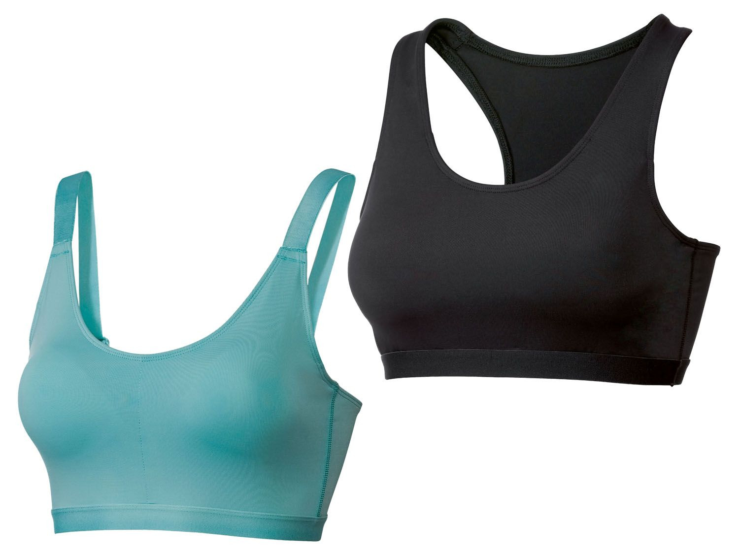 CRIVIT® Sport Bustier Damen, mit herausnehmbaren Cups