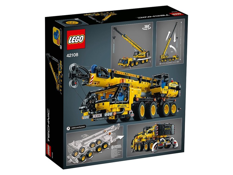 Gehe zu Vollbildansicht: LEGO® Technic 42108 »Kran-LKW« - Bild 2