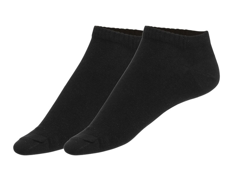 Gehe zu Vollbildansicht: ESMARA® Damen Sneakersocken, hoher Bio-Baumwollanteil, verstärkte Ferse und Spitze, 7 Paar - Bild 5